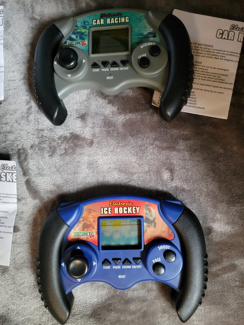 Retro Play Handheld Gaming Console Set Of 6